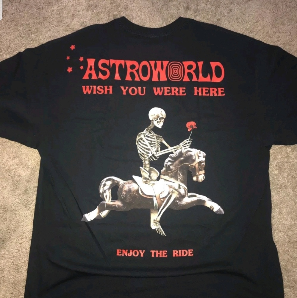 Tarvis Scott "Season Pass" Tee (Astroworld Merch)